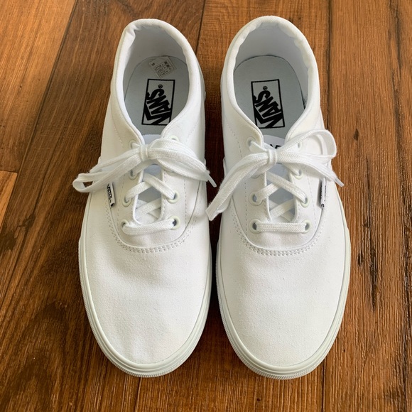 Women’s White Vans 9.5 - Picture 9 of 9